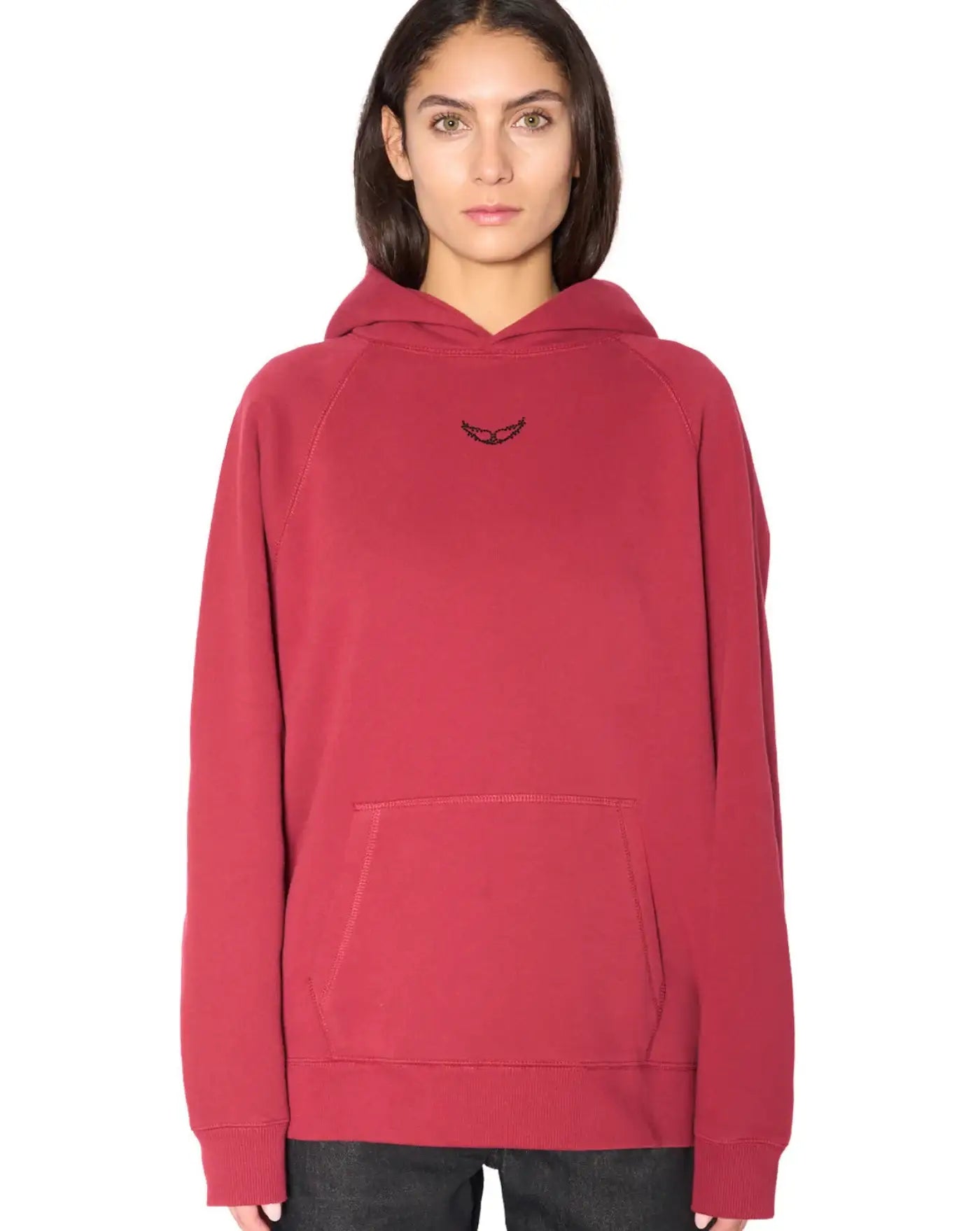 Sudadera Zadig & Voltaire Georgy Mo Tour Lips Strass JWSS01747 610 ZADIG & VOLTAIRE
