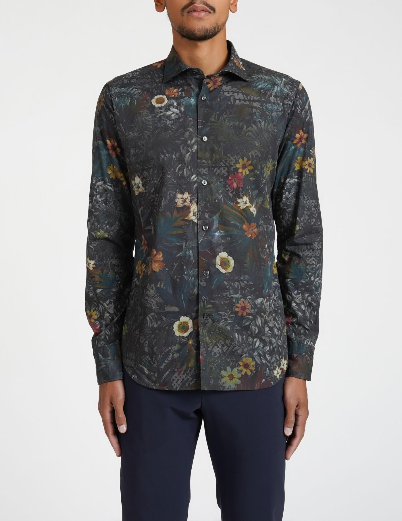 Camisa Tintoria Mattei Estampado 1T7DNJWFE2 89 TINTORIA MATTEI