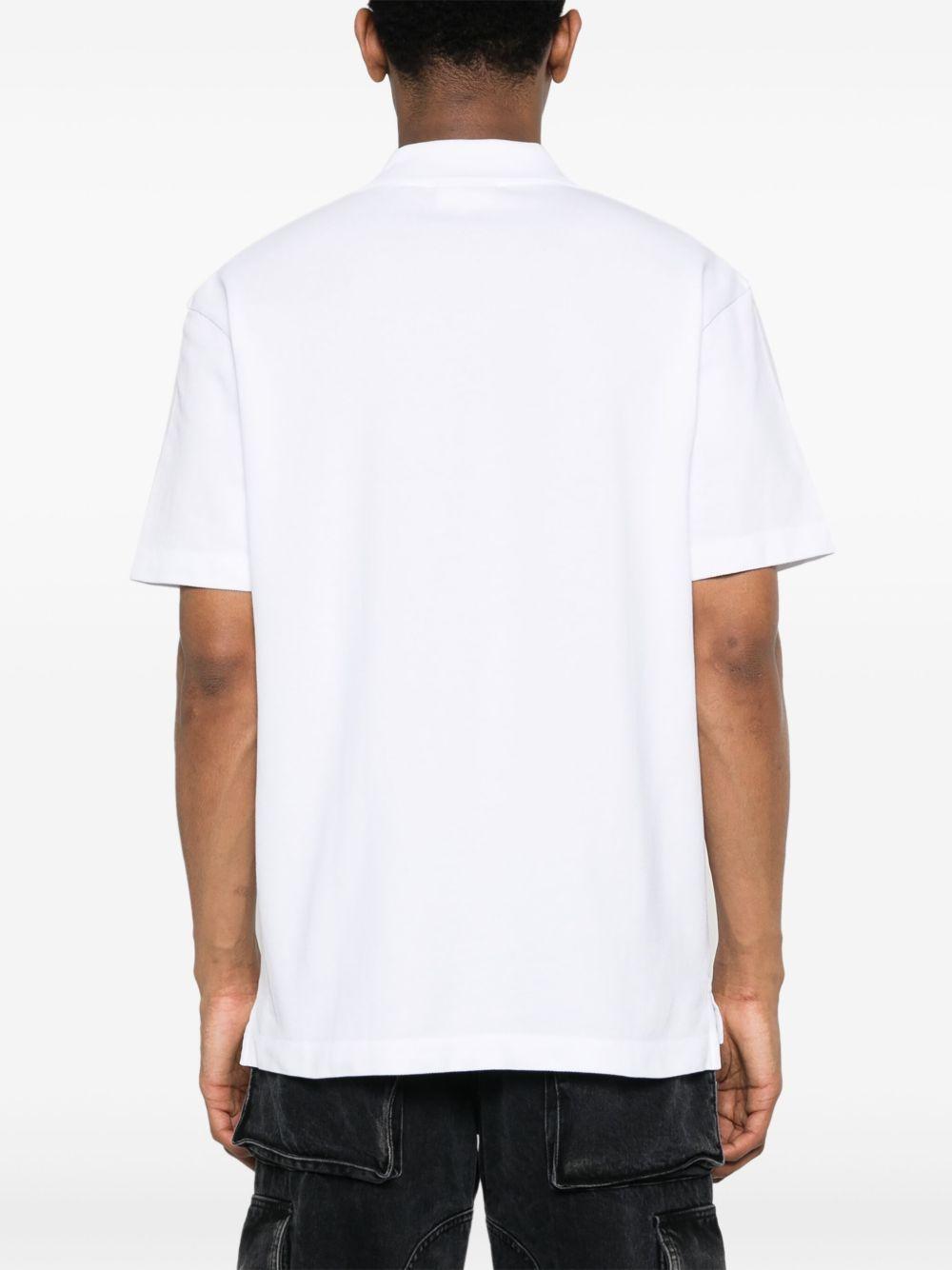 Polo Maison Kitsuné Handwritting MM00201KJ7010 M186 MAISON KITSUNE