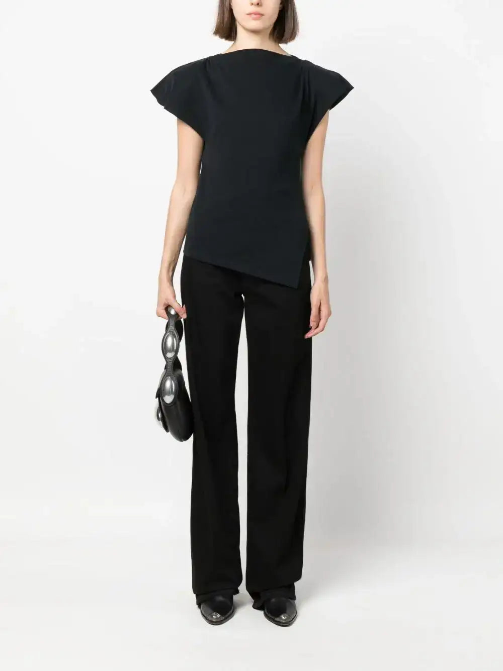 Camiseta Isabel Marant Sebani TS0097FAA1N41I 01BK ISABEL MARANT