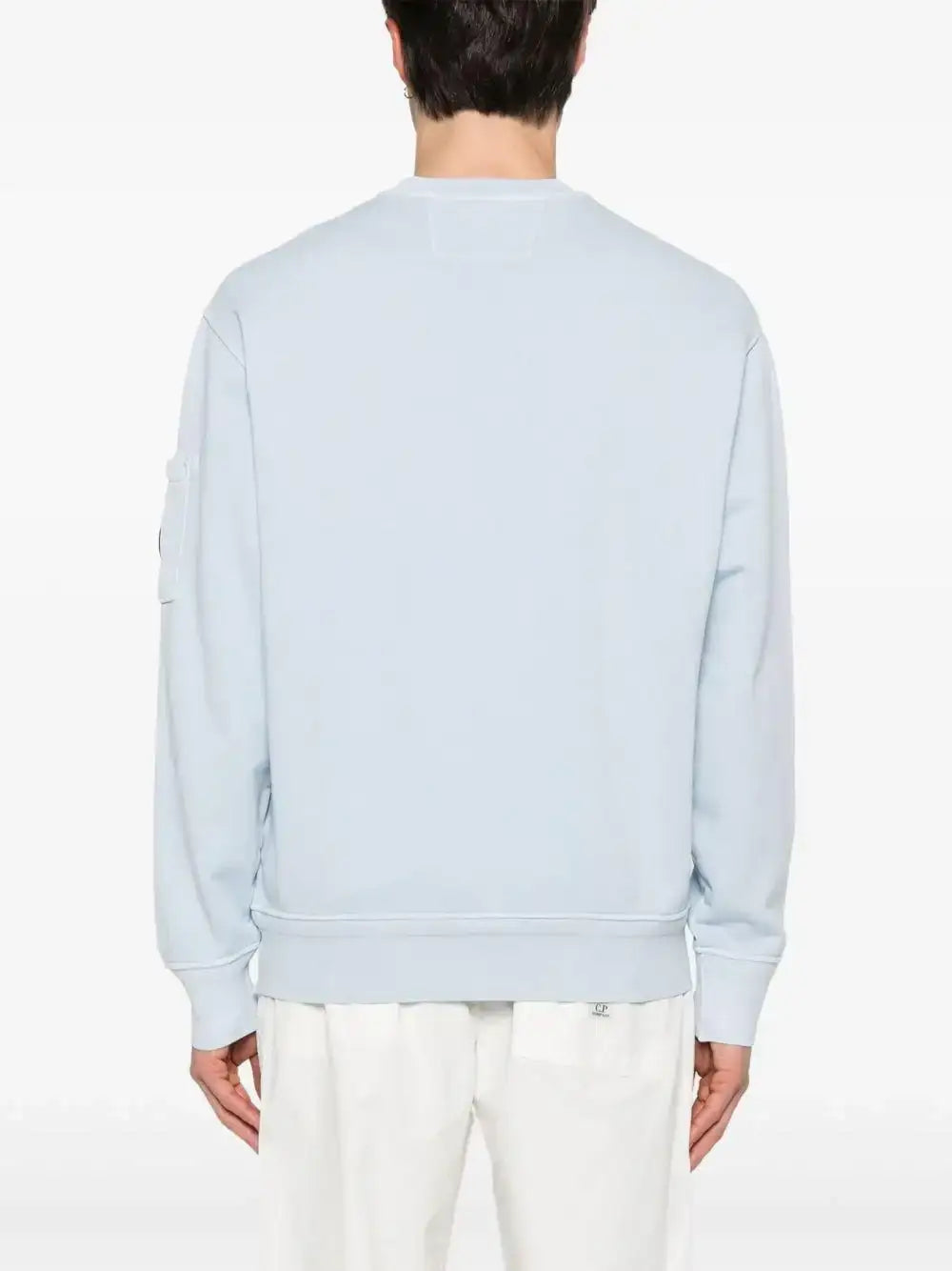Sudadera C.P. Company Cotton Diagonal Fleece<BR/> 18CMSS098A110044R 814 C.P. COMPANY