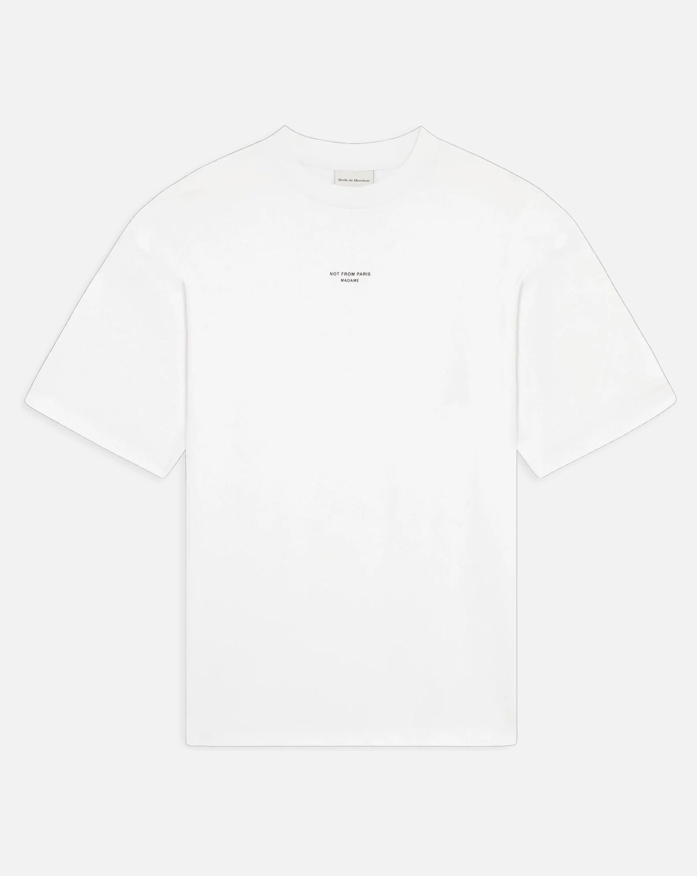 Camiseta Drole de Monsieur Classic Slogan T-shirt TS202 CO002 OPW DROLE DE MONSIEUR