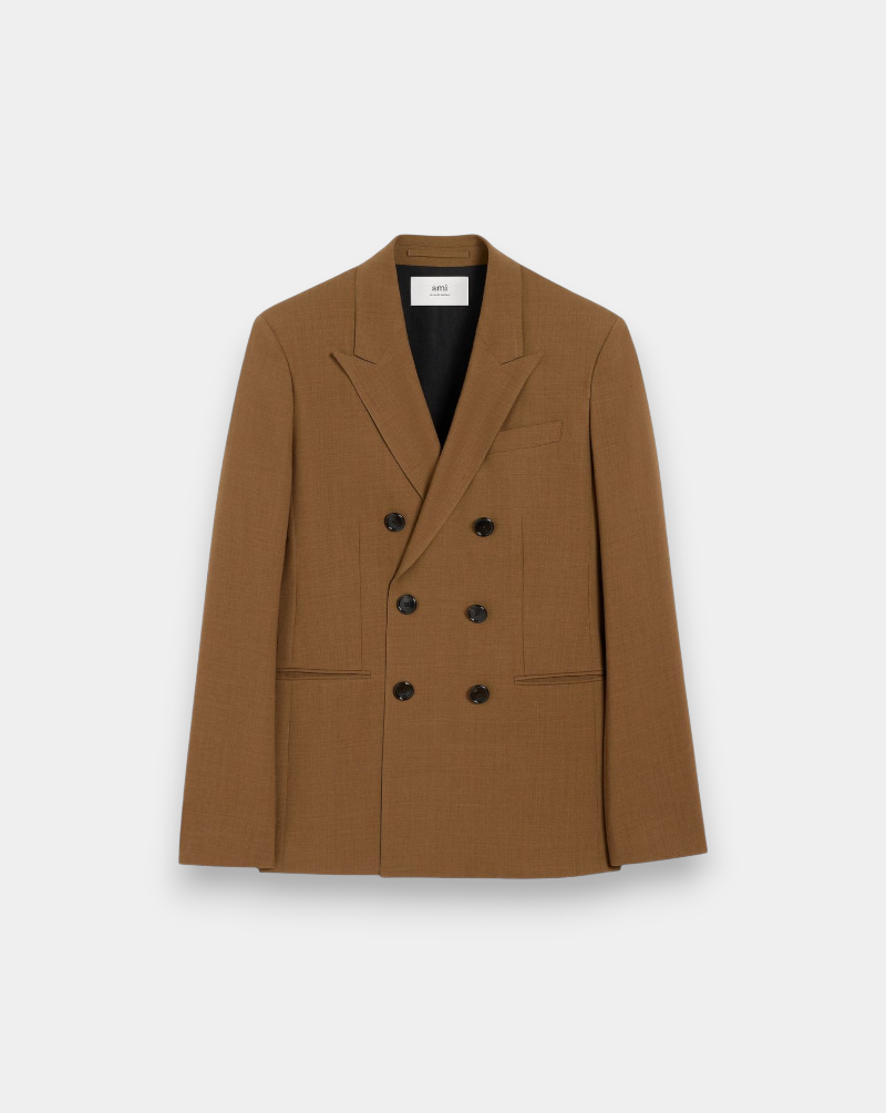 Americana Ami Paris Veste 6 Boutons FBV006WV0066 216 AMI PARIS