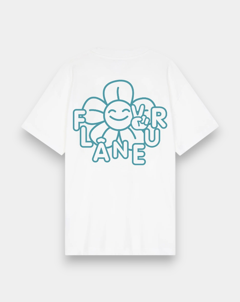 Camiseta Flaneur Happy Flower T-shirt FTSH166 051 FLANEUR