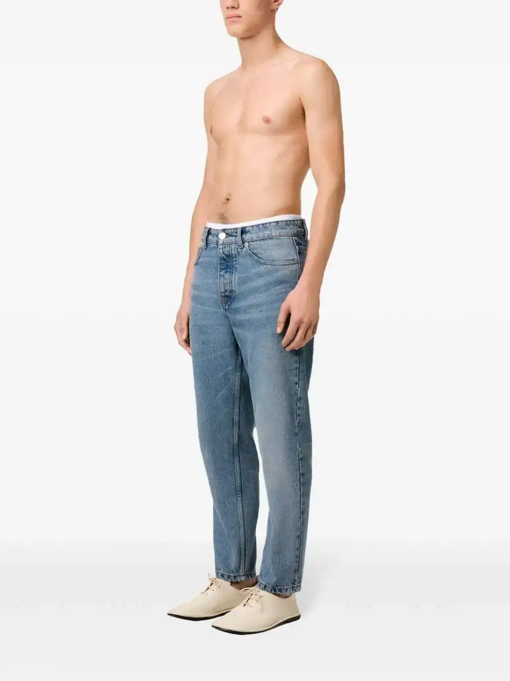 Denim Ami Paris Tapered HTR103DE0046 480 AMI PARIS