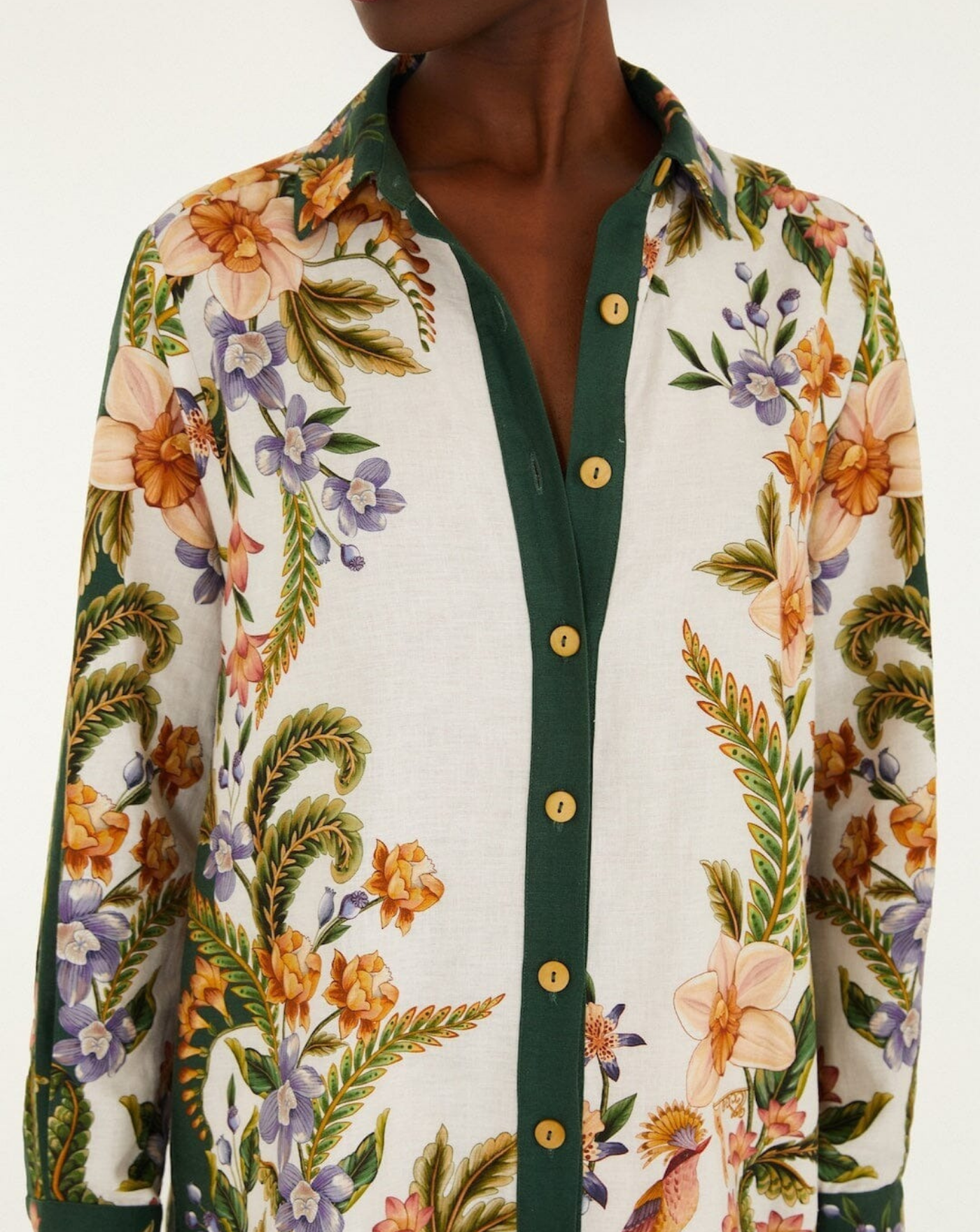Camisa Farm Rio Nature Sand Shirt 349062 28068 FARM RIO
