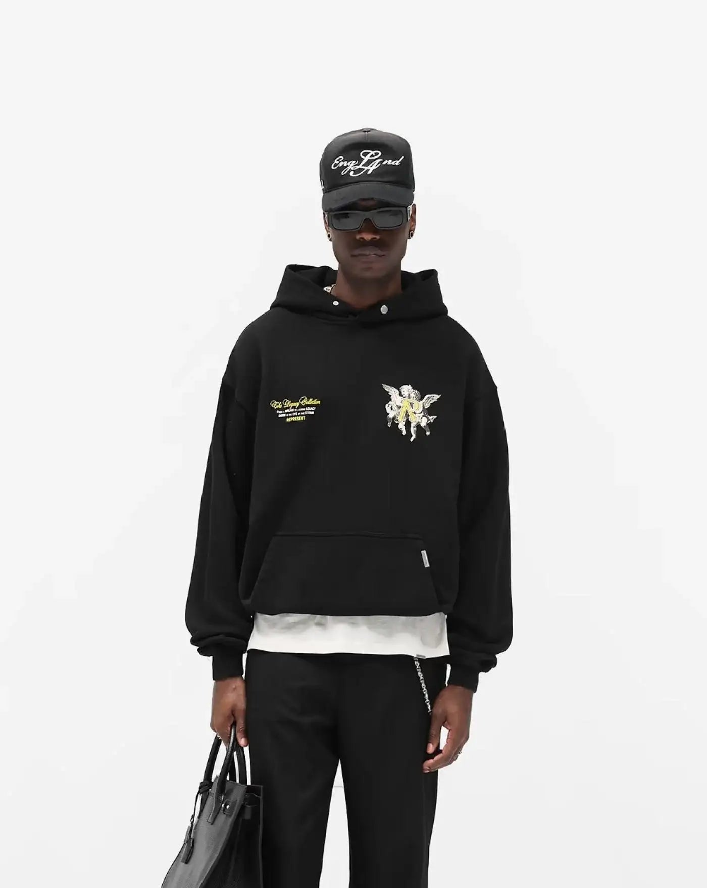 Sudadera Represent Legacy Cherubs Hoodie MLM100370 01 REPRESENT