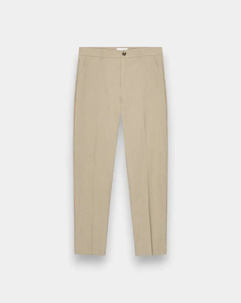 Pantalon Les Deux Como Reg Mini Check Pants 1001322 810 LES DEUX