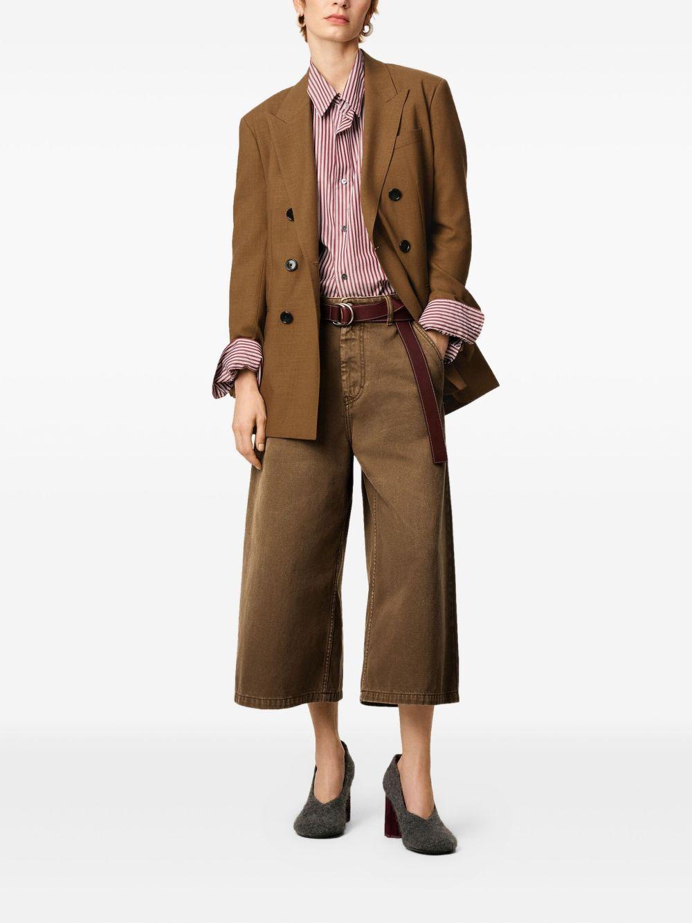 Americana Ami Paris Veste 6 Boutons FBV006WV0066 216 AMI PARIS