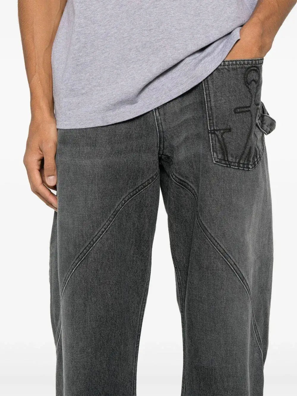 Denim Jw Anderson Twisted Workwear Jeans DT0110PG1745 929 JW ANDERSON