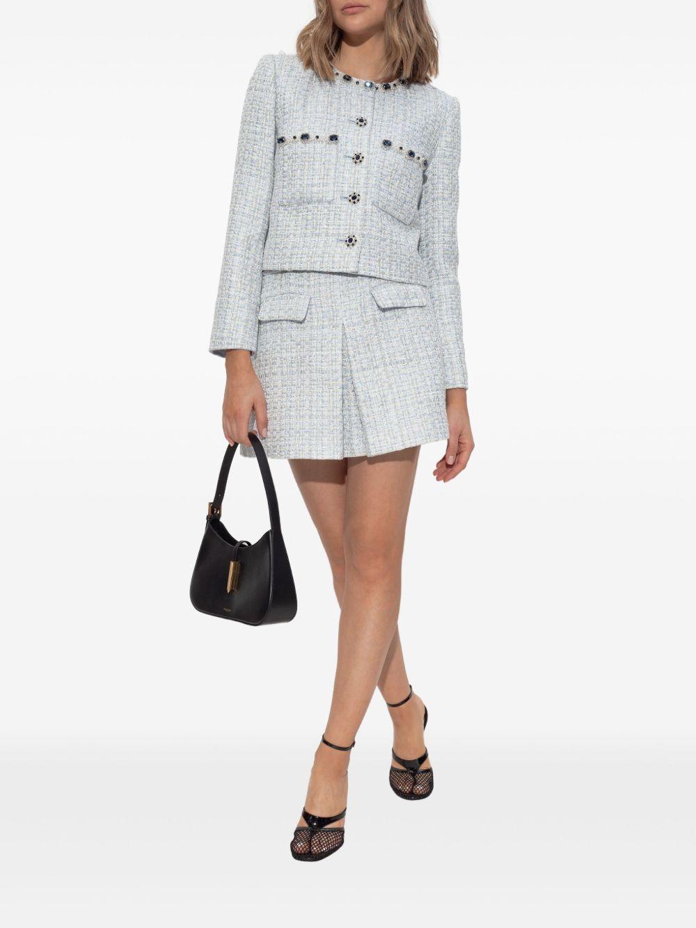 Chaqueta Self Portrait Boucle SS25008J BLUE SELF-PORTRAIT