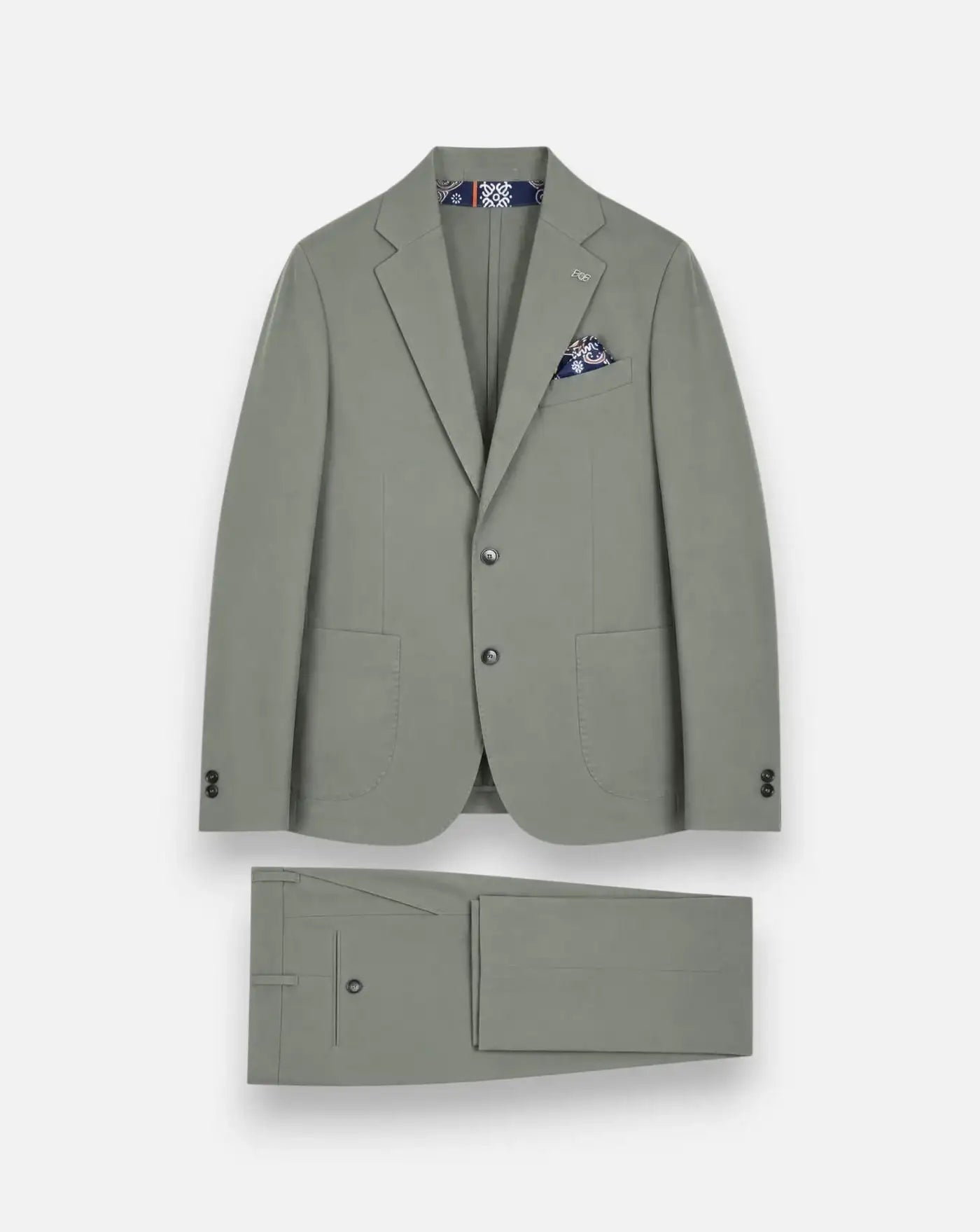 Traje Bob Jersey SUIT409 MILITARE BOB
