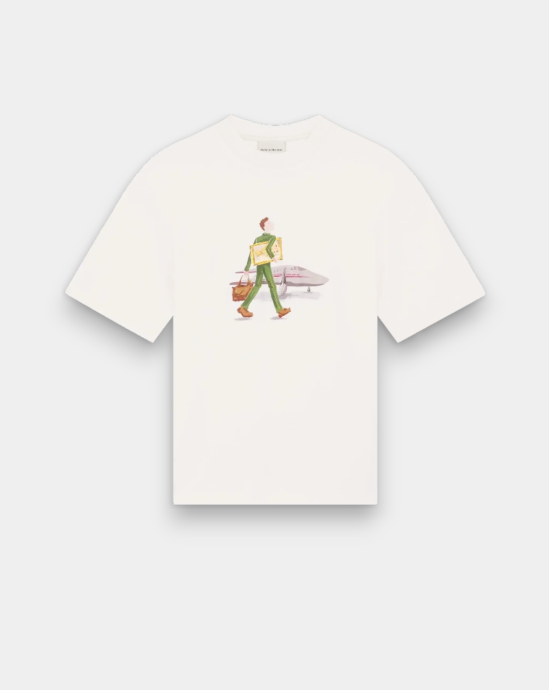 Camiseta Drole de Monsieur T-shirt L`homme au Tableau TS290 CO002 OW DROLE DE MONSIEUR