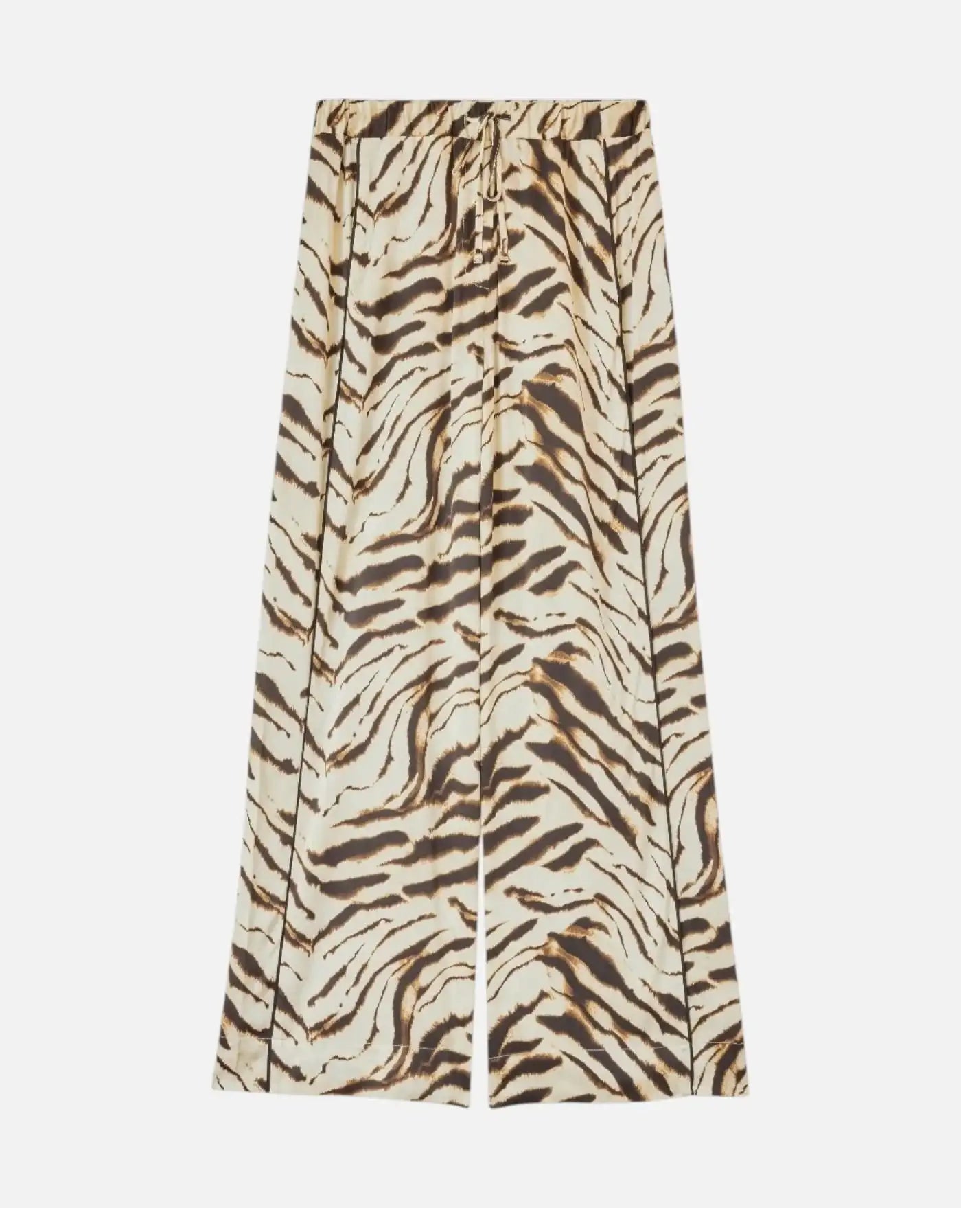 Falda Ganni Printed Stretch Satin Elasticated Pants A1080170 135 GANNI