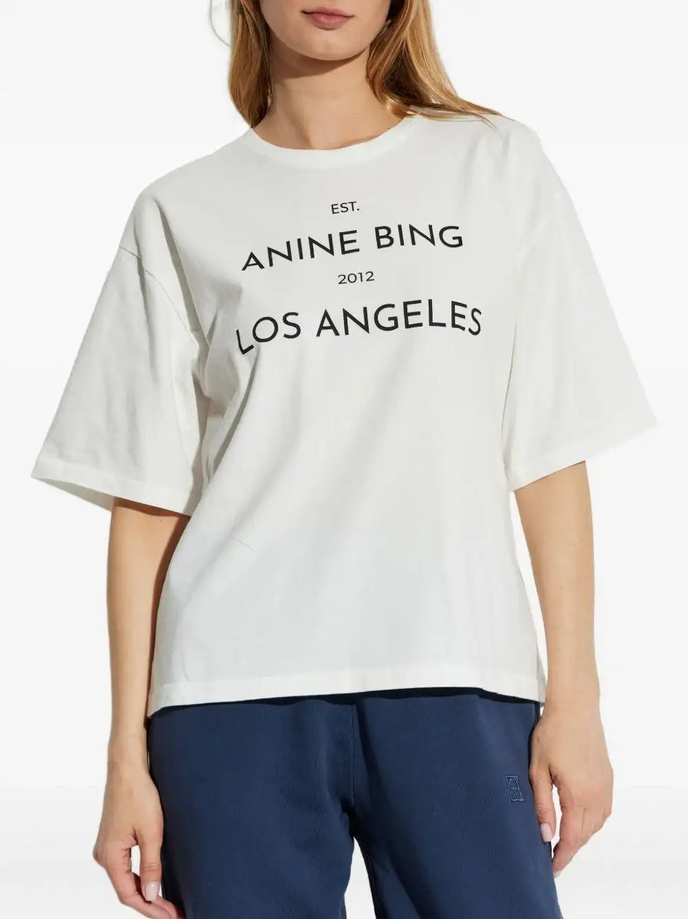 Camiseta Anine Bing Rudy A0811037 IVORY ANINE BING