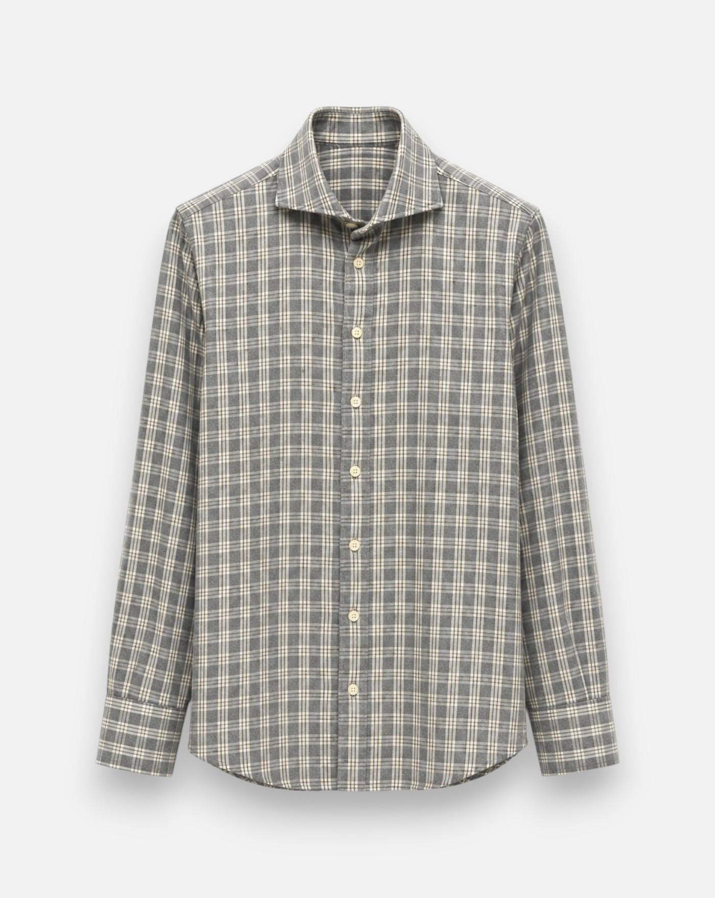Camisa Bastoncino Cuadros B4400 GREY BASTONCINO