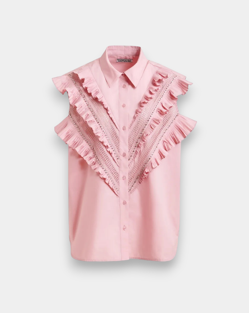 Blusa Essentiel Antwerp Jeandarlene Sleeveless Shirt JEANDARLENE SP19 ESSENTIEL ANTWERP