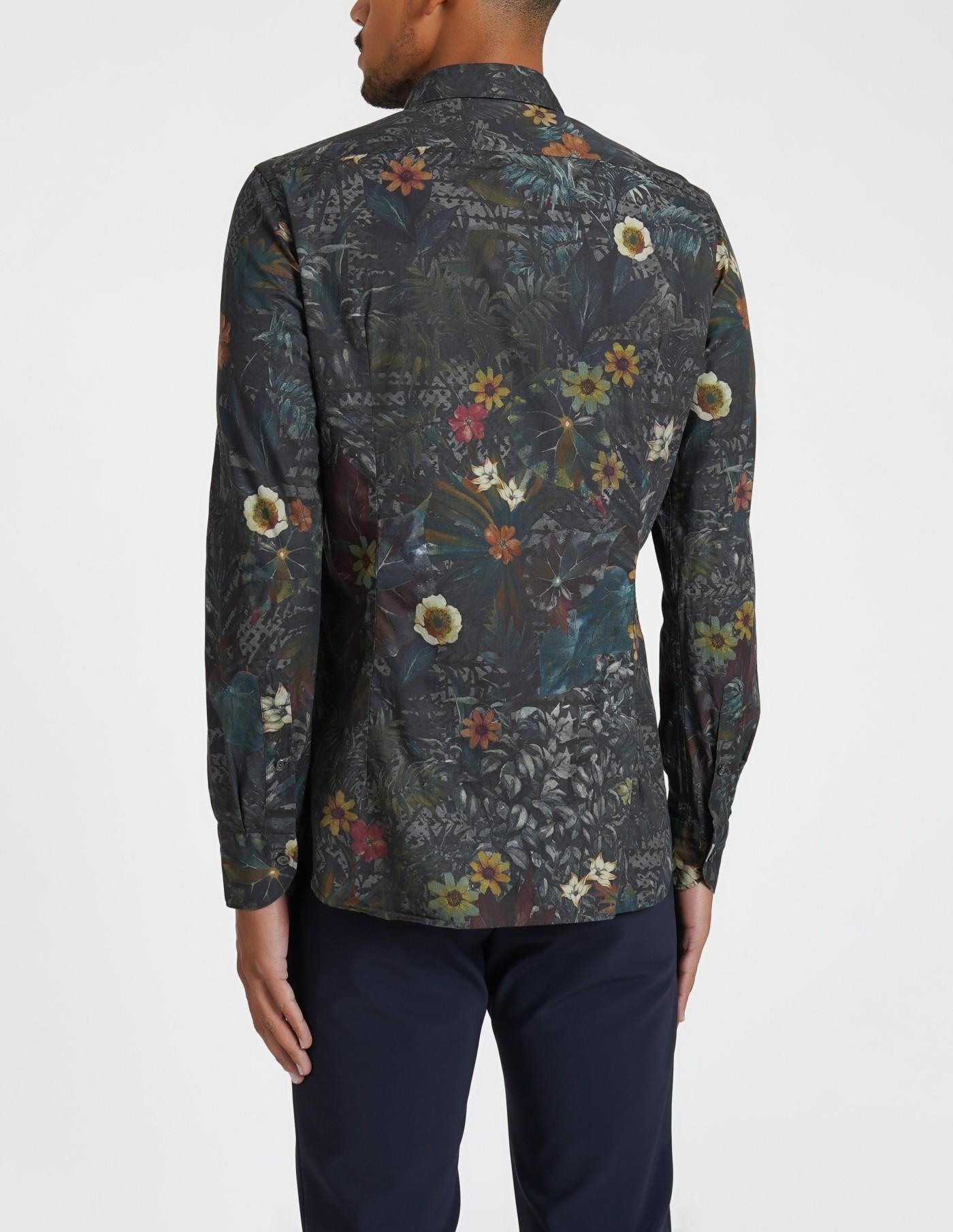 Camisa Tintoria Mattei Estampado 1T7DNJWFE2 89 TINTORIA MATTEI