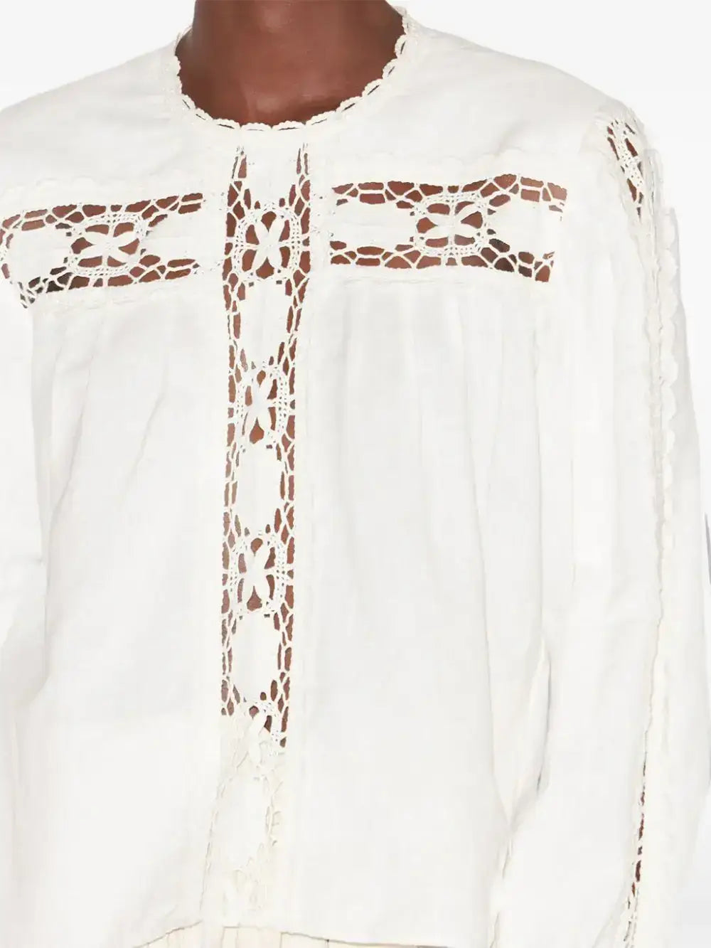 Camisa Isabel Marant Valmira HT0581FAC1J14E 20WH ISABEL MARANT