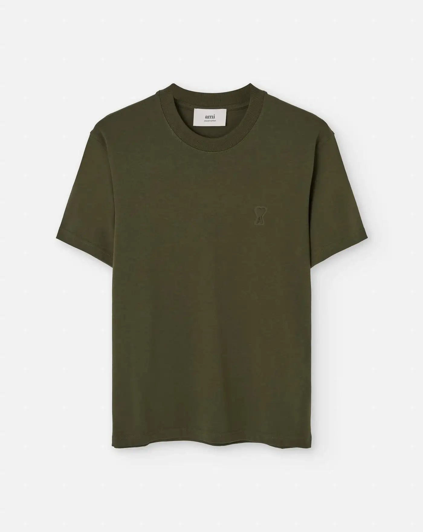 Camiseta Ami Paris Ami de Coeur Heavy Organic Cotton UTS027 726376 AMI PARIS