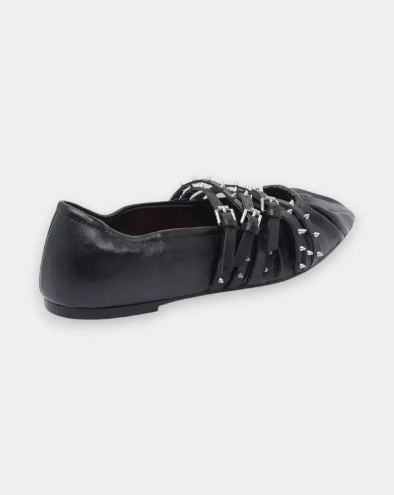 Zapatos Ash Brendah Nappa Foulard BRENDAH03 BLACK ASH