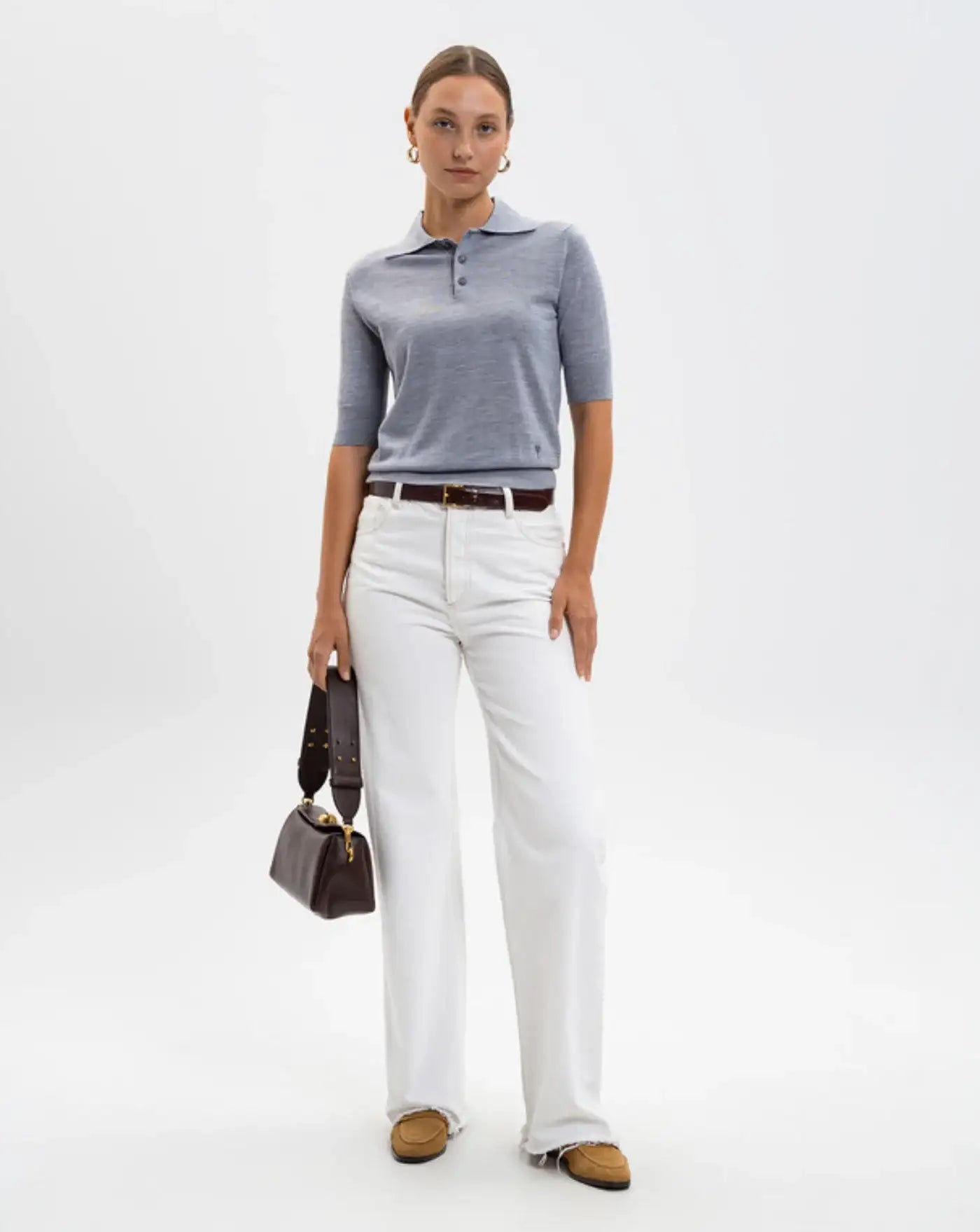 Polo Ami Paris Knitwear FPL412KN0066 050 AMI PARIS