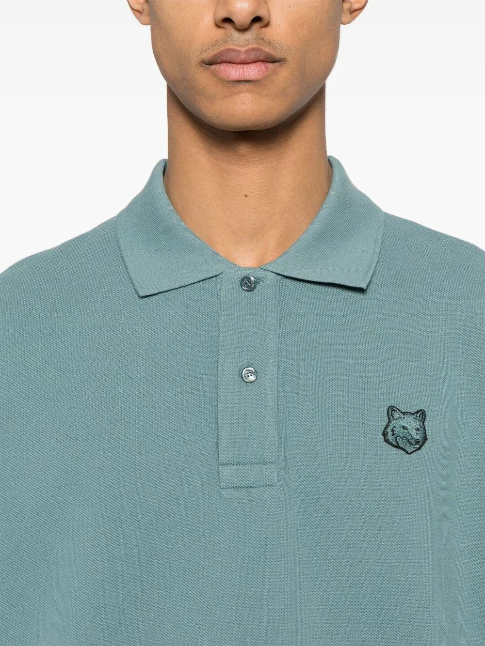Polo Maison Kitsuné Bold Fox Head MM00210KJ7010 0081 MAISON KITSUNE