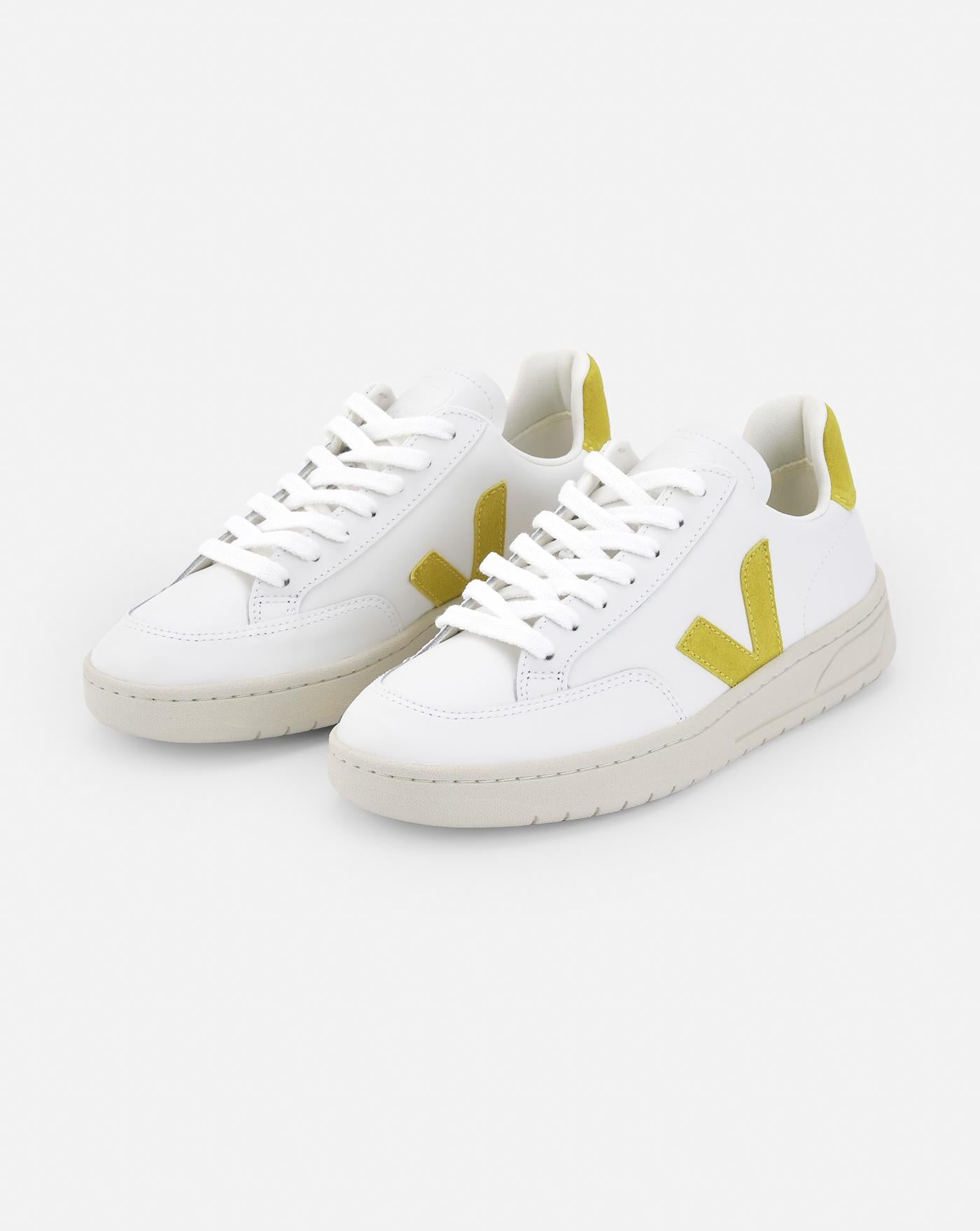 Zapatillas Veja V-12 Leather Extra White Liquor XD0203677A EXTRA WHITE LIQUOR VEJA
