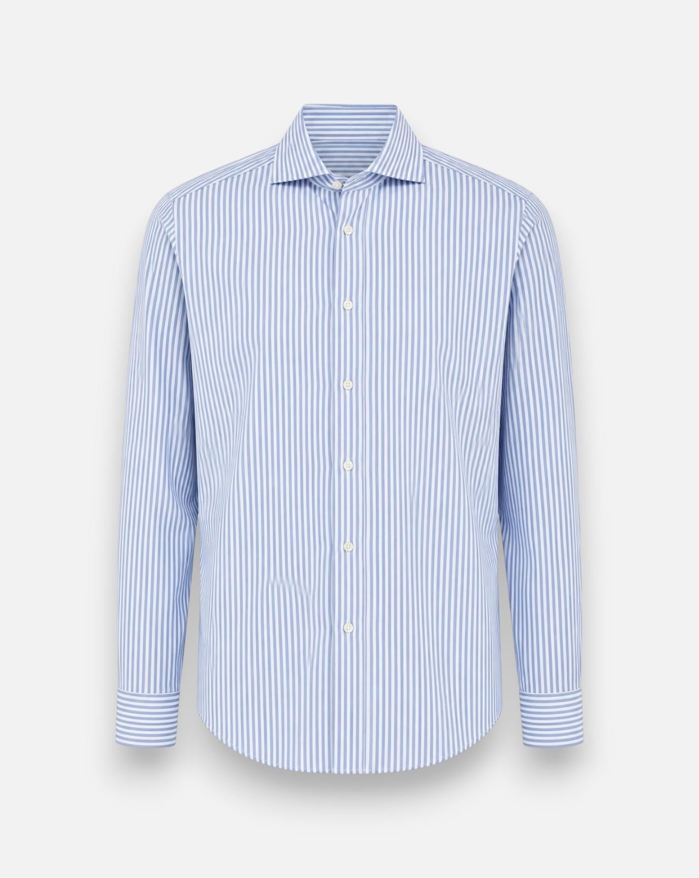 Camisa Traiano Stripes T15007317 163 TRAIANO MILANO