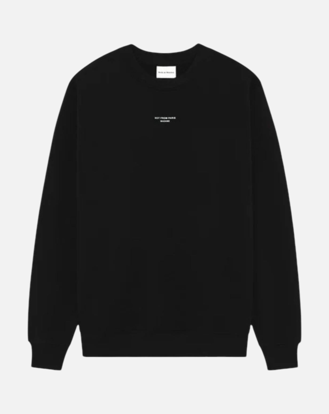 Sudadera Drole de Monsieur Classic Slogan Sweatshirt SW148 CO127 BL DROLE DE MONSIEUR