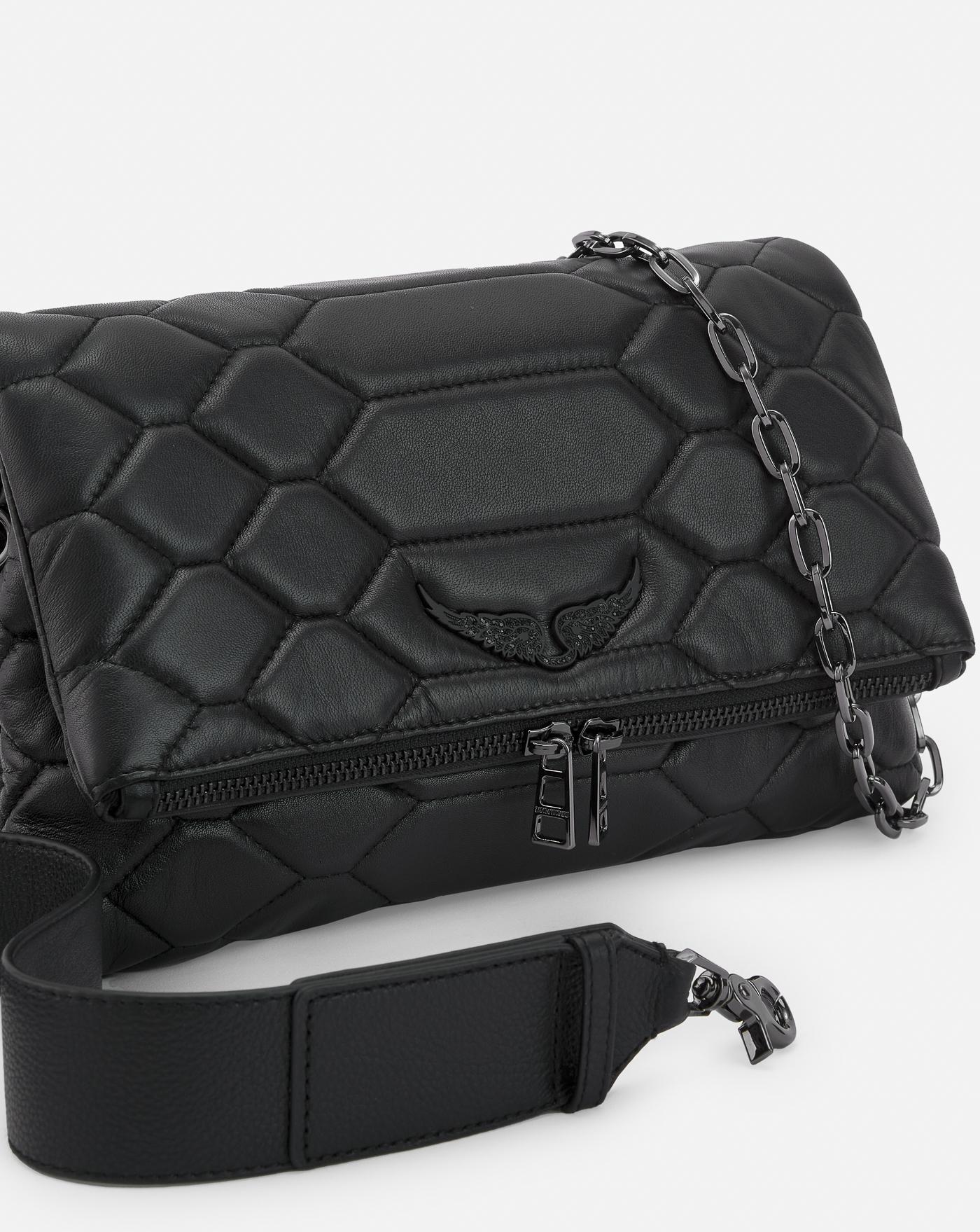 Bolso Zadig & Voltaire Rocky XL Mat Scale LWBA00055 NOIR 1 ZADIG & VOLTAIRE