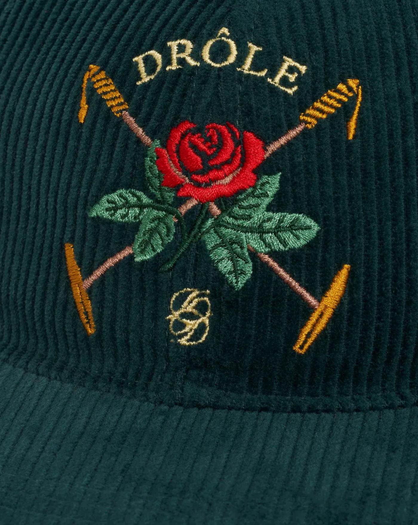 Gorra Drole de Monsieur La Casquette Velours Drole Rose CP189 CO236 DGN DROLE DE MONSIEUR