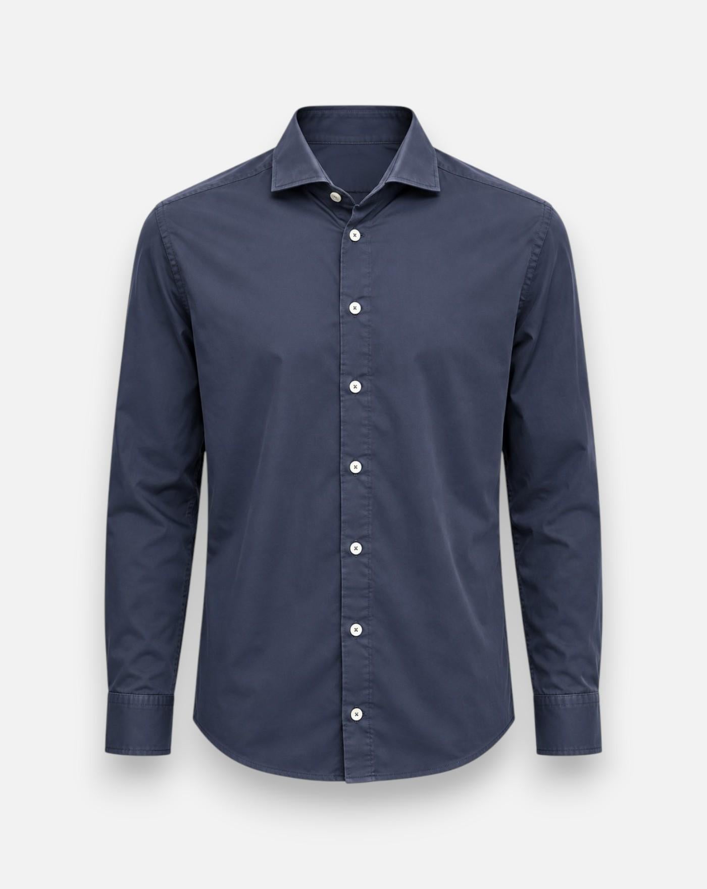 Camisa Bastoncino Basic B1379/12 NAVY BASTONCINO