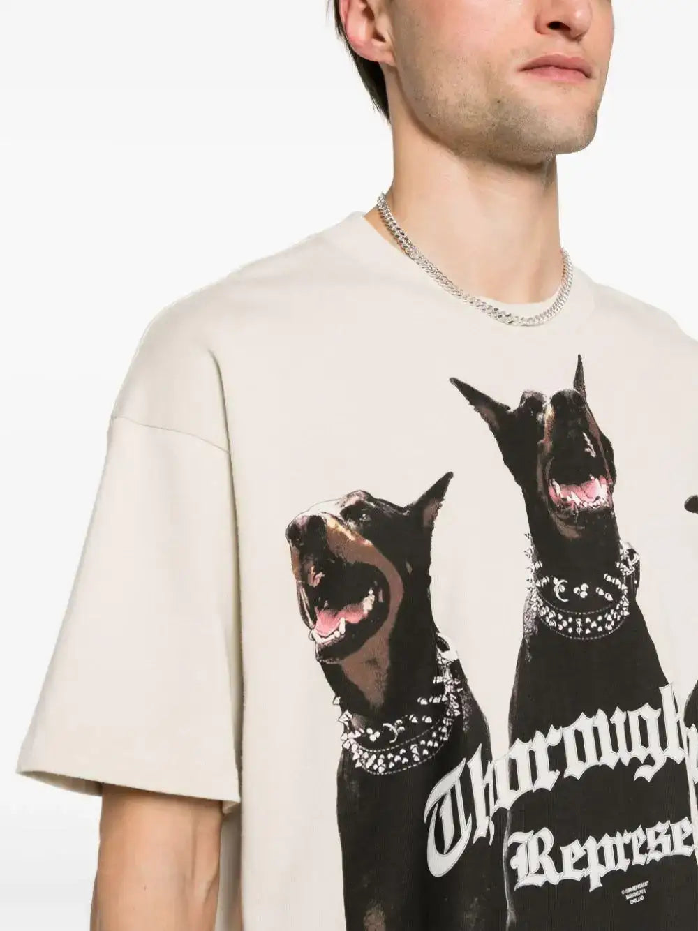 Camiseta Represent Troroughbred MLM49902 VINTAGE WHITE REPRESENT