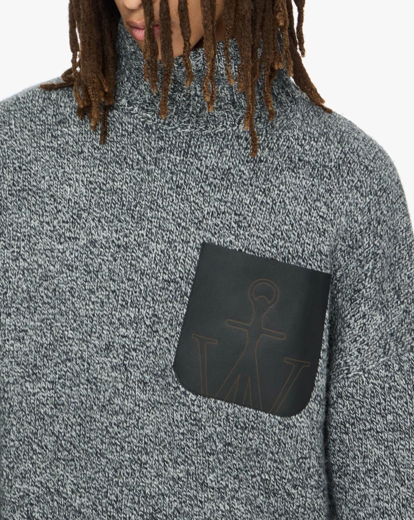 Jersey Jw Anderson Leather Patch Pocket KW1234YN0367 929 JW ANDERSON