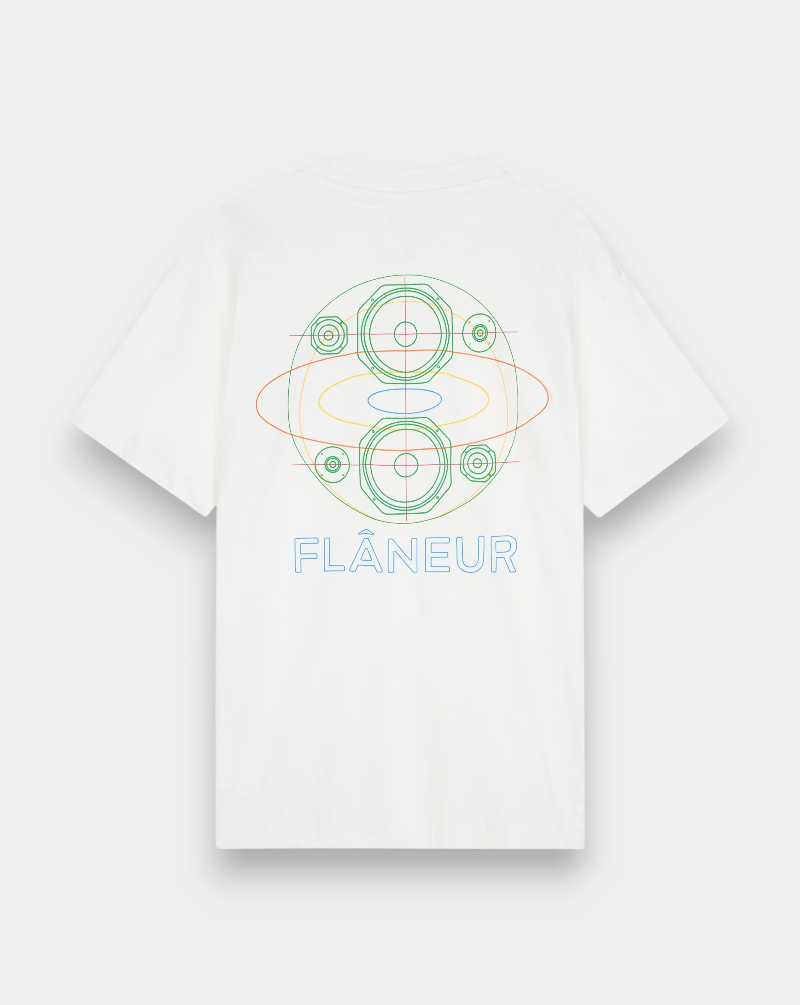 Camiseta Flaneur Speaker T-shirt FTSH135 051 FLANEUR