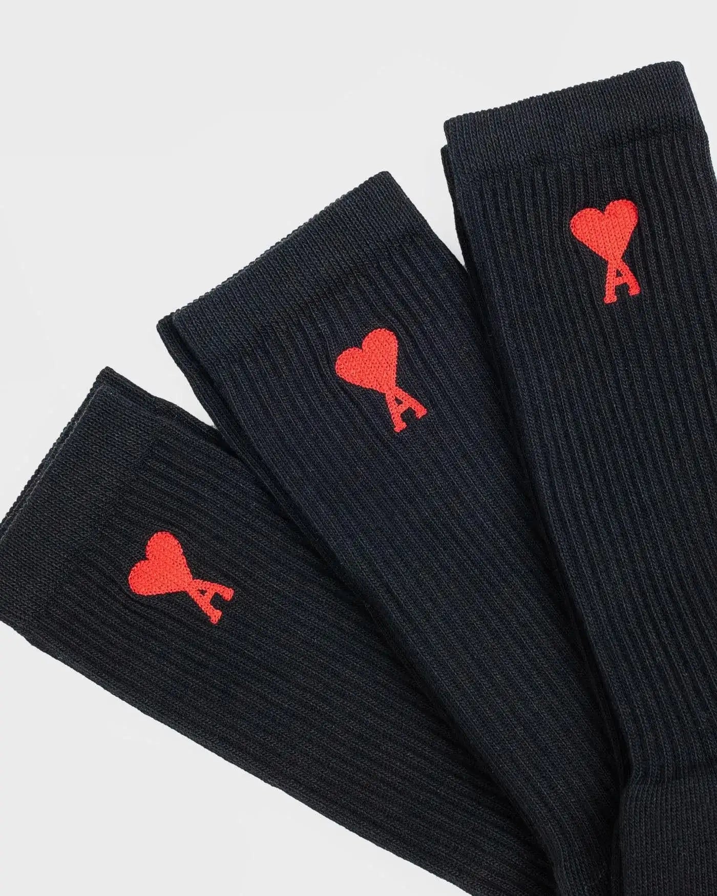 Calcetines Ami Paris Pack 3 Ami de Coeur USC003 379 001 AMI PARIS