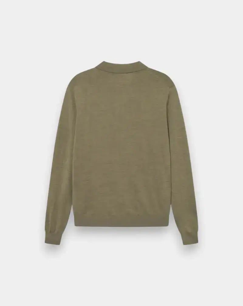 Jersey Les Deux Greyson Merino Polo Knit 1000407 537 LES DEUX