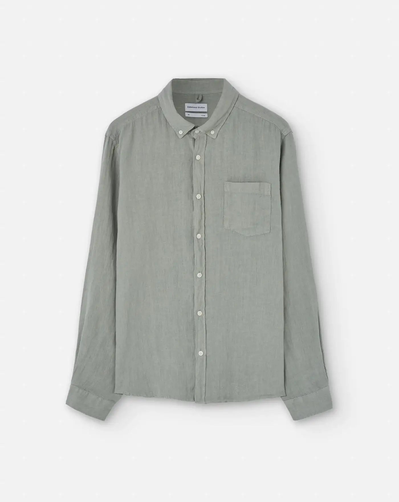 Camisa Edmmond Linen 1251005090 PLAIN TAUPE EDMMOND