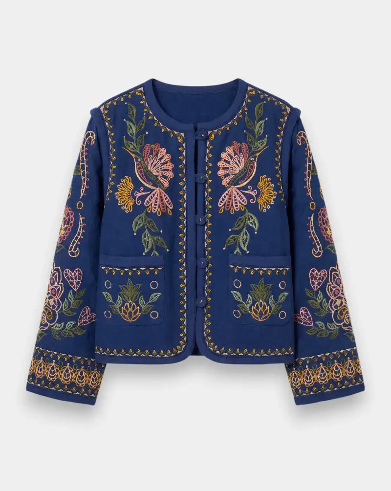 Chaqueta Farm Rio Embroidered Pockets Richelieu Jacket 352001 L0077 FARM RIO