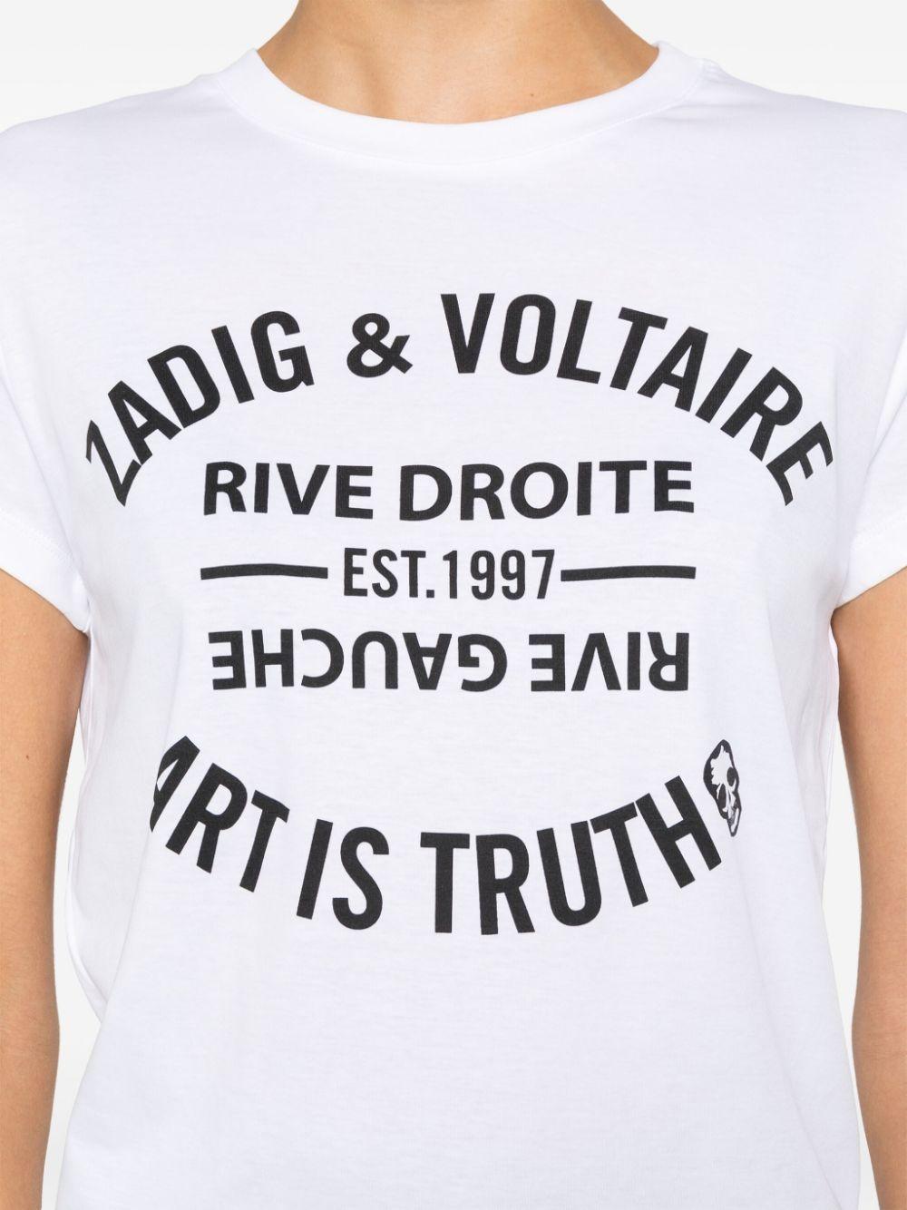 Camiseta Zadig&Voltaire walk blason JWTS02769 WHITE 107 ZADIG & VOLTAIRE