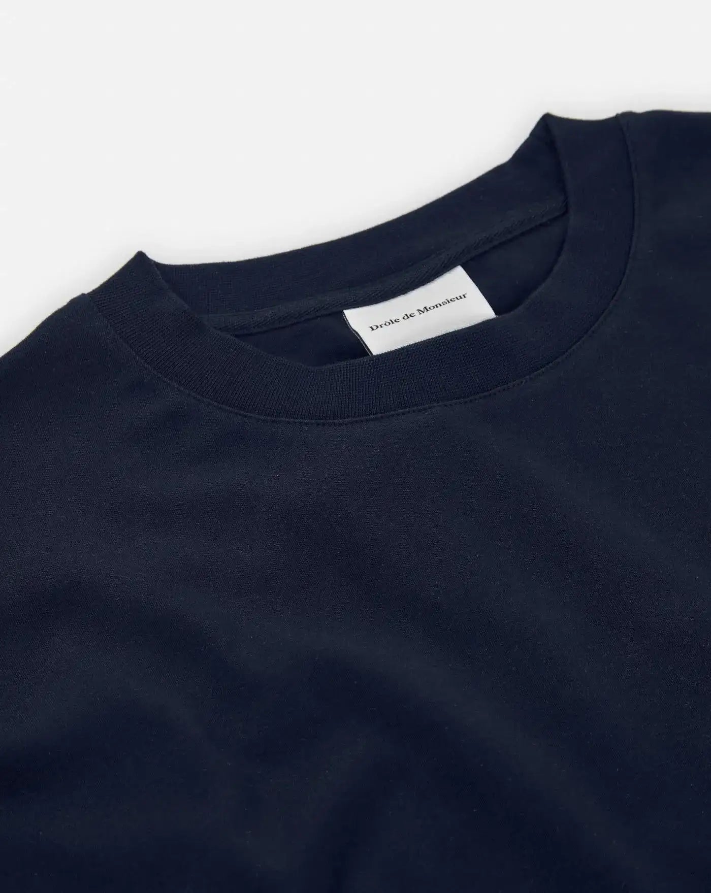 Camiseta Drole de Monsieur Le T-Shirt Slogan Esquisse TS188 CO002 NY DROLE DE MONSIEUR