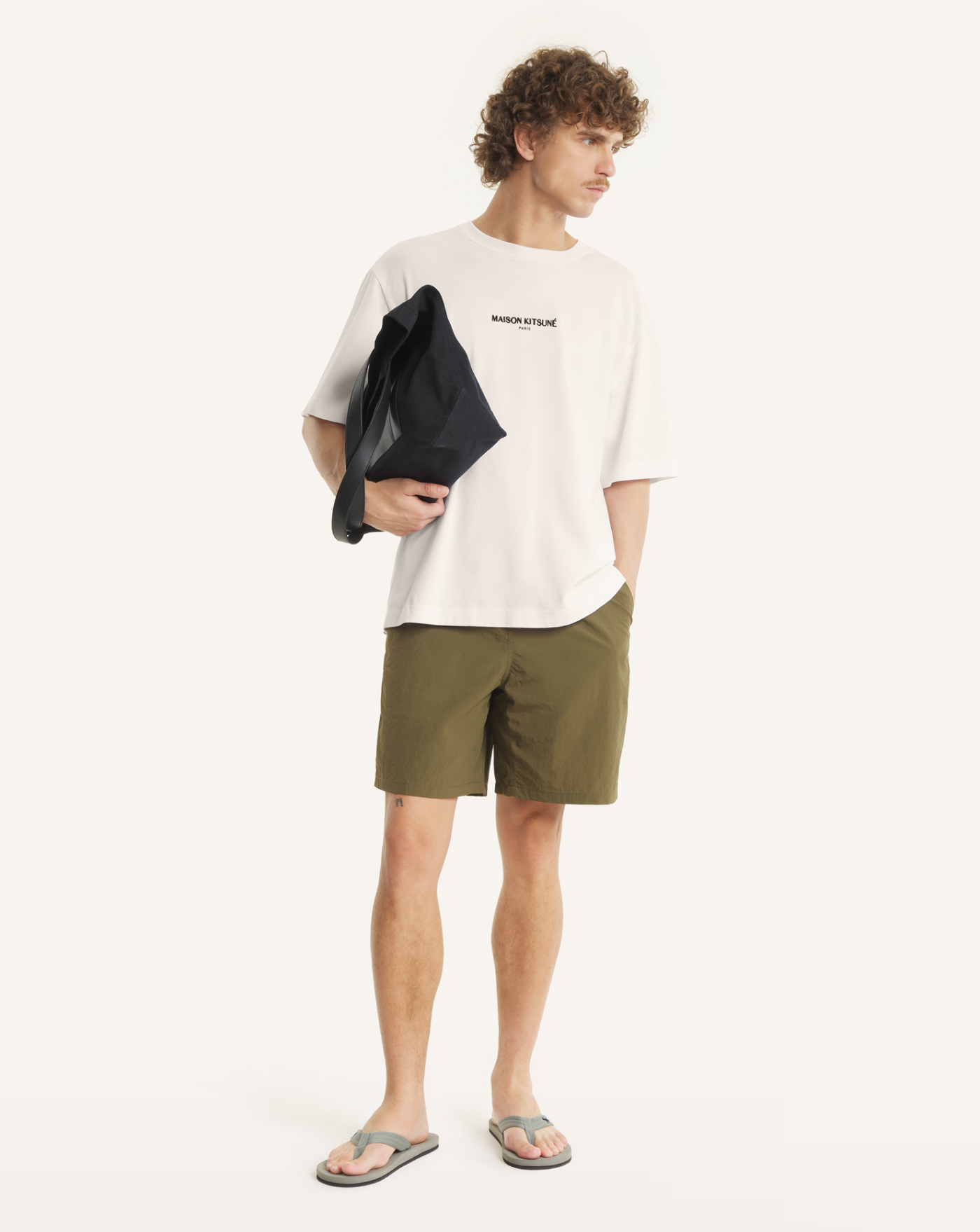 Camiseta Maison Kitsune Paris Confort QM00100KJ7025 0063 MAISON KITSUNE