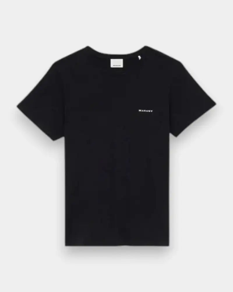 Camiseta Isabel Marant Zafferh Tee TS0047HAB3N13H 01BK ISABEL MARANT