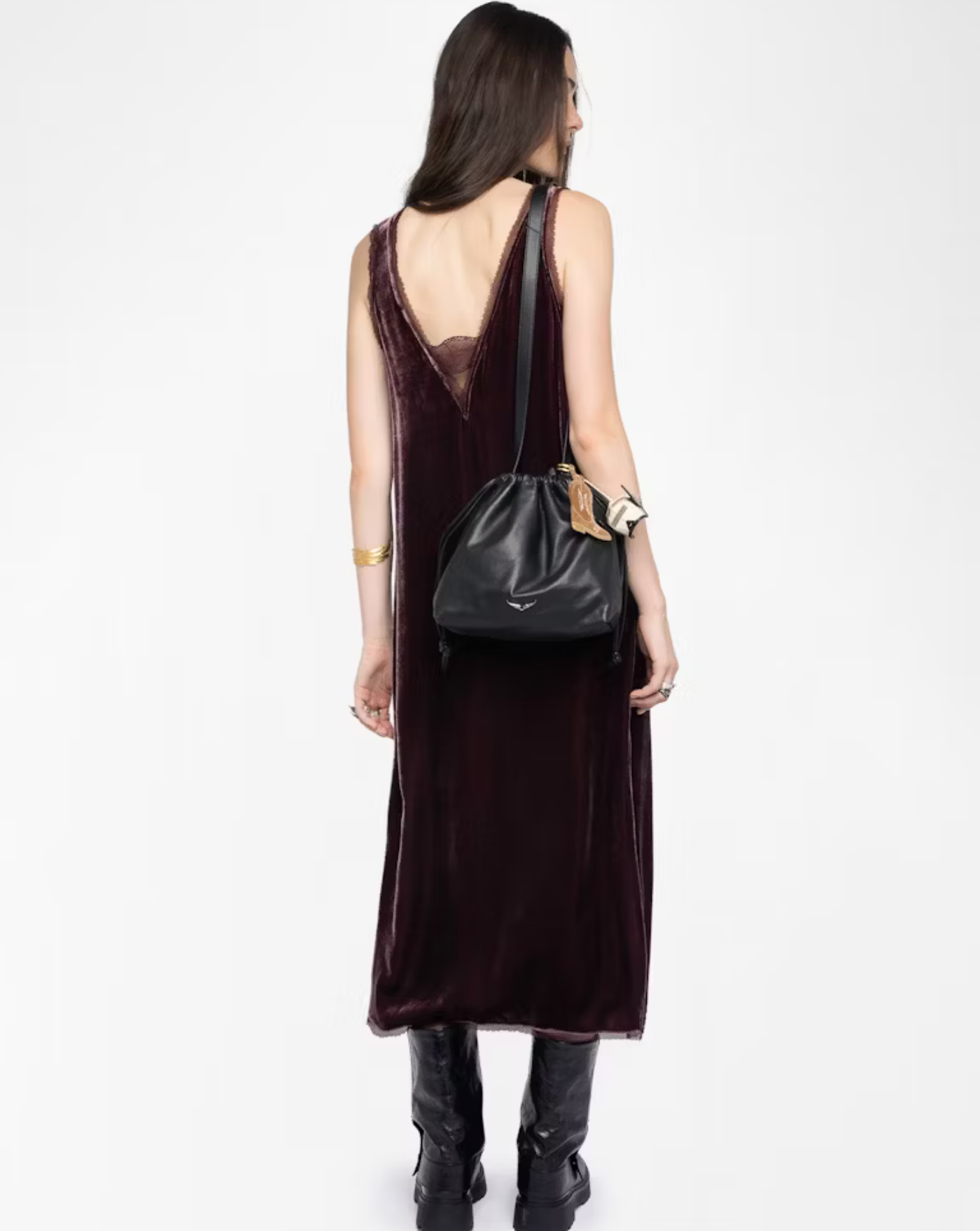 Vestido Zadig & Voltaire Renzo Velvet WWDR02571 540 ZADIG & VOLTAIRE