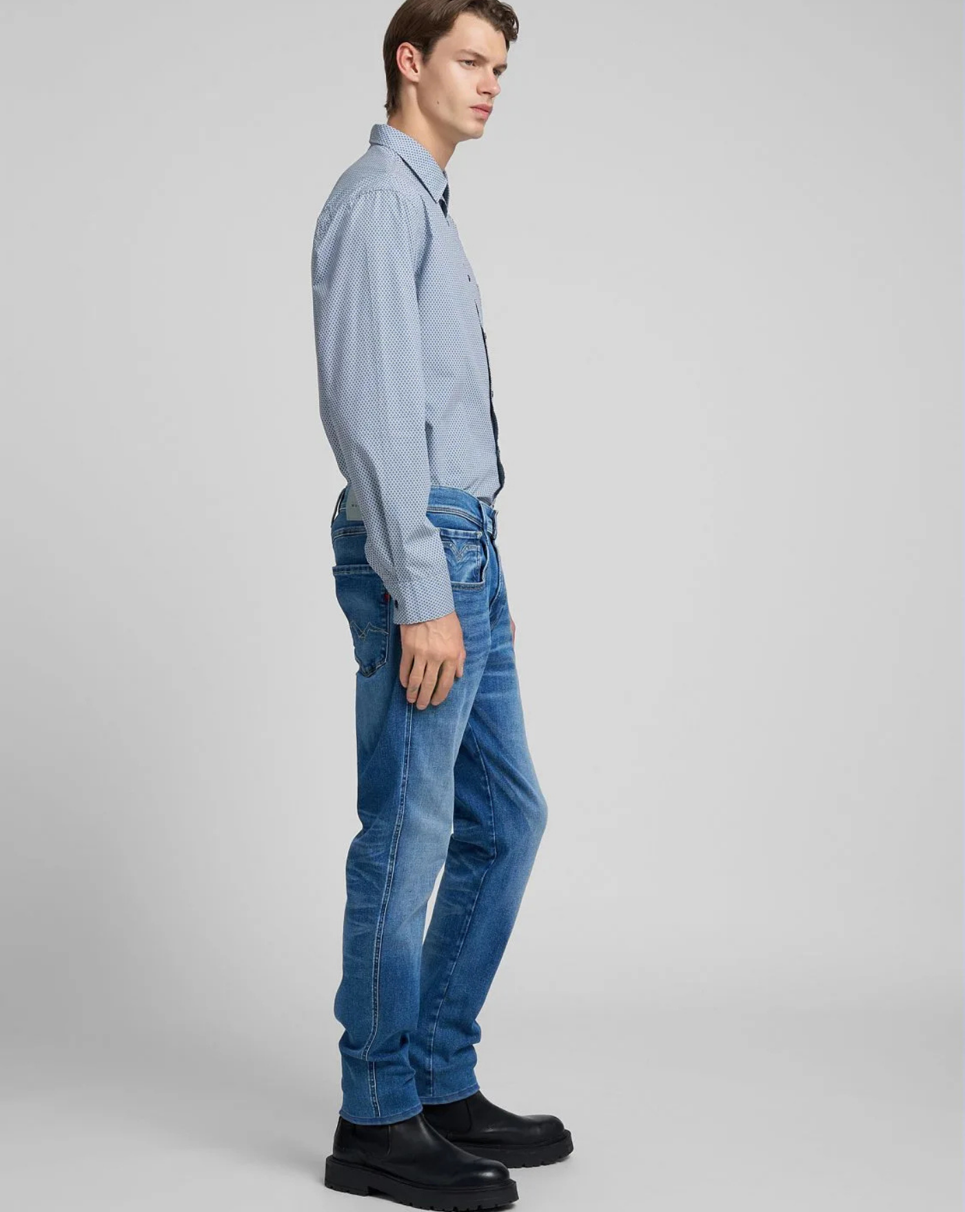 Denim Replay Hyperflex M914Y032661990 009 REPLAY