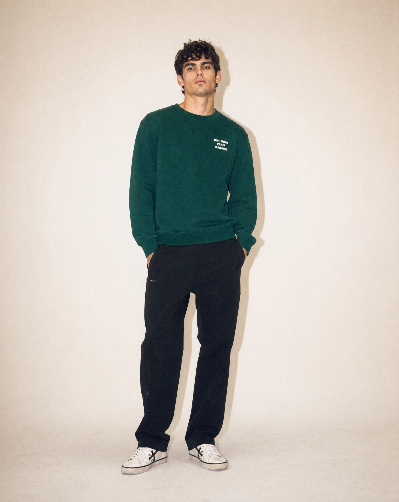 Sudadera Drole de Monsieur Le Swetshirt Slogan SW149 CO127 DGN DROLE DE MONSIEUR