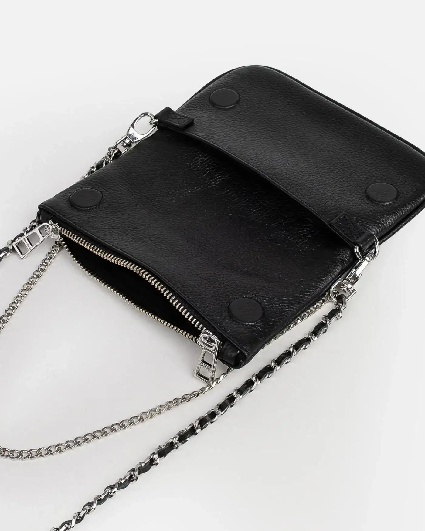Bolso Zadig & Voltaire Nano Grained Leather PWGAP2005F NEGRO ZADIG & VOLTAIRE