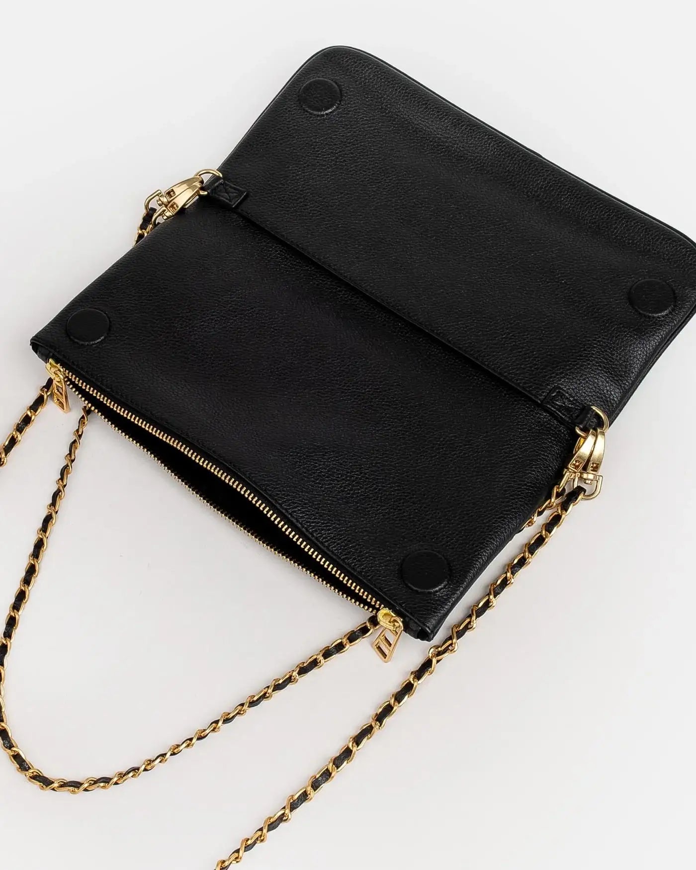 Bolso Zadig & Voltaire Rock Grained Leather LWBA00001 NOIR GOLD 008 ZADIG & VOLTAIRE