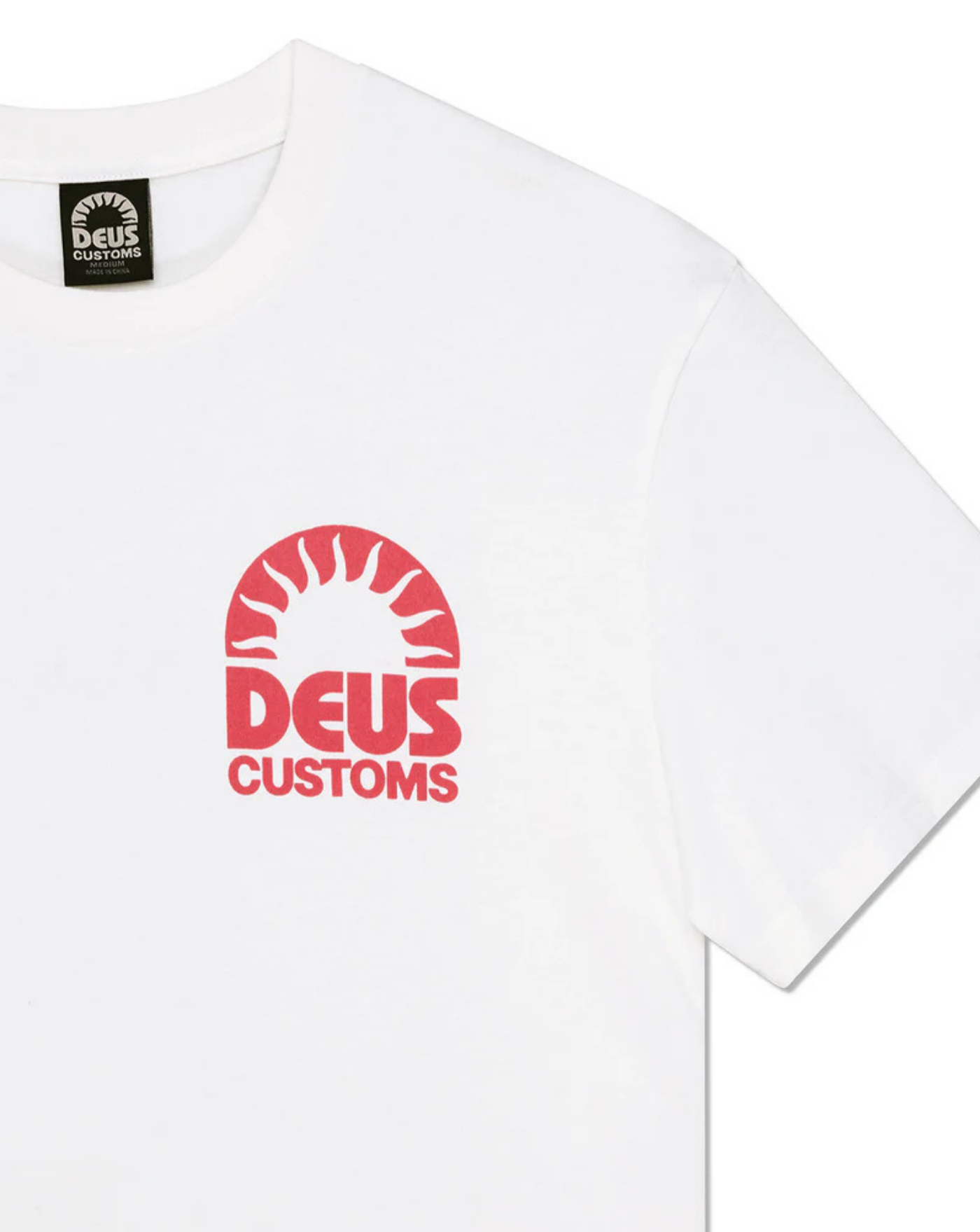 Camiseta Deus Ex Machina Melodies DMP251185 VINTAGE WHITE DEUS EX MACHINA